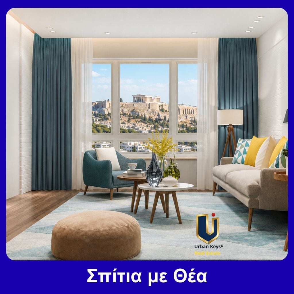 Σπίτια με θέα στην Αθήνα από την Urban Keys Real Estate