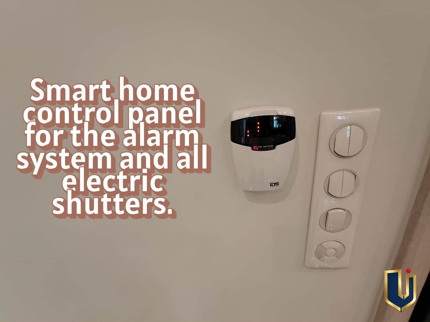 Πίνακας Smart Home και έλεγχος ηλεκτρικών ρολών | 150-1026 Πίνακας Smart Home για συναγερμό και ηλεκτρικά ρολά